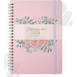 Diář A5 týdenní motivační spirálový DK5 růžový 2026, Albi