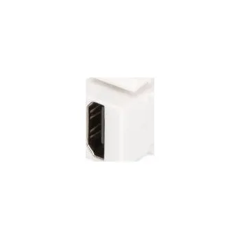 Patch panel DIGITUS HDMI 2.0 Keystone Jack pro DN-93832, čistě bílá (RAL 9003) DN-93401