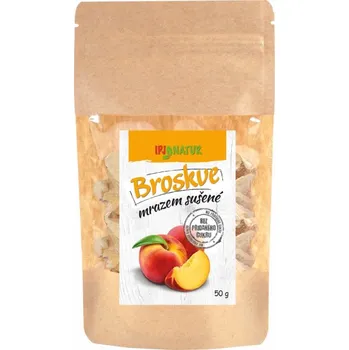 Sušené ovoce IPJ NATUR s.r.o. Broskve mrazem sušené 50g IPJ NATUR 939