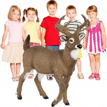 FIGURKY Zvířátka Mulak Běloocasý ZAJÍMAVÉ Hračky KREATIVNÍ Zvířata