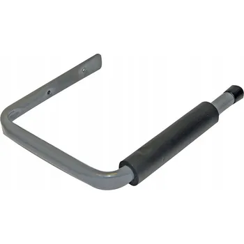 Věšák DRŽÁK HÁK NA ZEĎ PRO NÁŘADÍ žebřík DO GARÁŽE 210MM