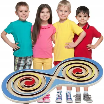 Dřevěná hračka Dřevěné Hračky pro KLUKA Motorické ROBUSTNÍ