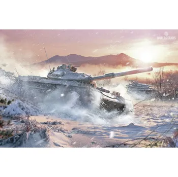Plakát Plakát, Obraz - World of Tanks - Snow