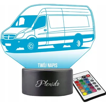Lampička Plexido vícebarevná Noční lampa