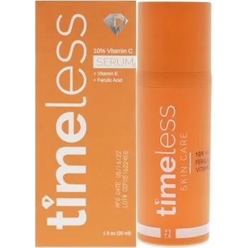 Pleťové sérum Timeless Skin Care Rozjasňující sérum s vitamínem C 10% 30 ml