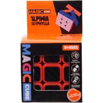 Hlavolam MAGICKÁ KOSTKA ČERNÁ SKLÁDAČKA LOGICKÁ HRA
