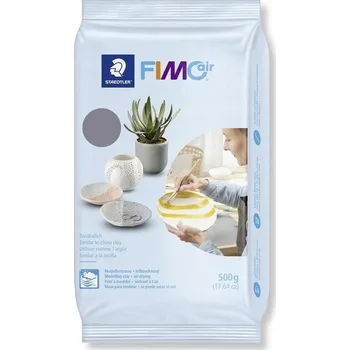 Modelovací hmota Lehká modelovací hmota Fimo Air 500 g Šedá pro kreativní tvoření MĚKKÁ
