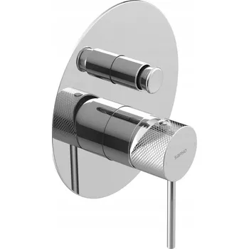 Vodovodní baterie Sprchová baterie Sapho ULTRASAN stříbrná