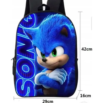 Školní batoh Školní batoh jednokomorový Sonic vícebarevný