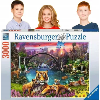 Puzzle PUZZLE Krajina 3000 dílků Divoká příroda KRÁSNÉ VELKÉ OBRÁZKY SUPER