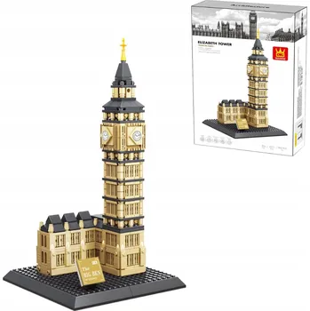 ostatní stavebnice Stavebnice Wange 4211 - Big Ben (Elizabeth Tower), 892 dílků