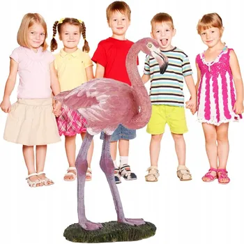 Figurka Figurka PAPO Plameňák Hračky pro DĚTI ke HRANÍ Sběratelské FIGURKY