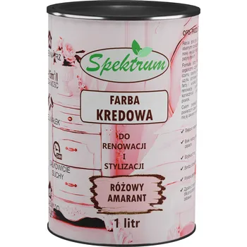 barva na zeď Barva na renovaci nábytku - pálená růžová -1 l