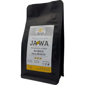 Káva Káva zrnková Arabica Pražírna Kawy JA-WA Peru HB MCM 1000 g