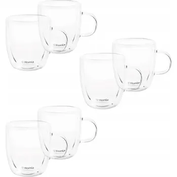 Sklenice Sklenice na kávu Homla 420 ml 6 ks