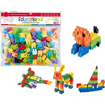 ostatní stavebnice Askato Stavebnice, 160 dílků