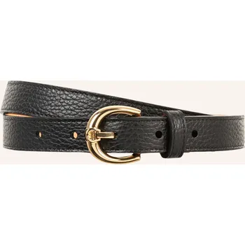 Opasek Aigner Dámský Kožený Opasek Fashion, černá, 90