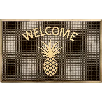 Rohožka Gumová rohožka před dveře, hotová, 9 x 47 cm