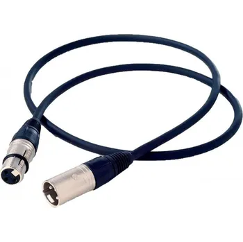 Příslušenství pro svítidlo Light Impressions GLT XLR-kabel 3Pol Male/Female Neutrik Kabelsystem 10000 mm 819072