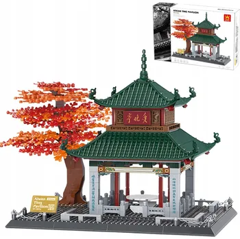 ostatní stavebnice Architect stavebnice Aiwan Pavilon kompatibilní 987 dílů