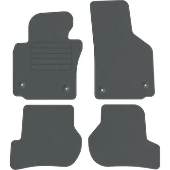 autokoberec Koberce Edecor velurové 4 ks