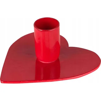 Svícen Svícen Srdce Červený Ib Laursen, 6,5 cm