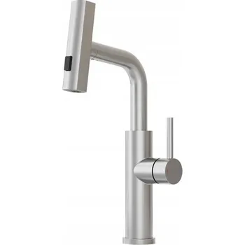 Vodovodní baterie Stojánková kuchyňská baterie NETT Frosh stříbrná