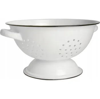 Cedník a síto Sítko Smaltované Bílé IB Laursen