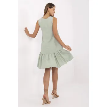 Dámské šaty Šaty 328 SK 5074.76 pistácií S