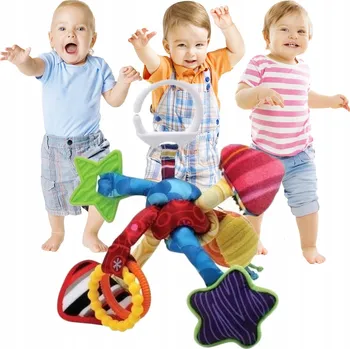 plyšák Interaktivní hračky pro miminka Uzlík PLYŠÁK