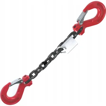 Upínací popruh Řetěz s háky pro upevnění nákladu (4T) LC 40kN L-3m