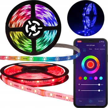 LED osvětlení Denver LSC-531 LED pásek RGBW 5 m IP20 WLAN