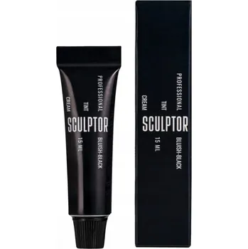 Barva na řasy a obočí Sculptor Tint Cream Barva na obočí a řasy 15 ml MODROČERNÁ