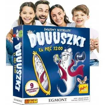 Desková hra Stolní hra DUUUSZKI ZA PIĘĆ 12:00 EDUKAČNÍ SADA HRA PRO DĚTI LOGICKÉ HRY PUZZLE EDUKAČNÍ HRAČKY PRO DĚTI EDUKAČNÍ HRA HRY PRO LOGICKÉ MYŠLENÍ Egmont