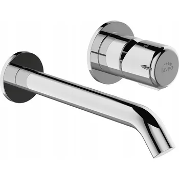 Vodovodní baterie Umyvadlová baterie pod omítku Laveo Pretto stříbrná