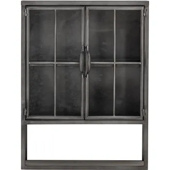 Úložný box Bloomingville, Nástěnná skříňka Sindre černá - Formadore