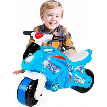 Dětské vozidlo Chodítko odrážedlo Motorka pro CHLAPCE Autíčko