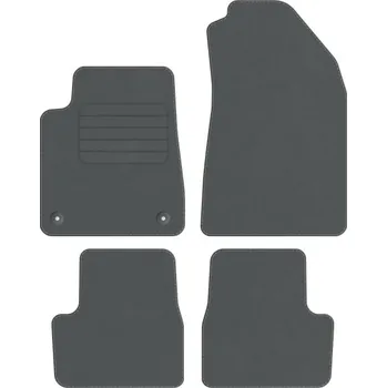 autokoberec Kobercové rohože Edecor velurové 4 ks