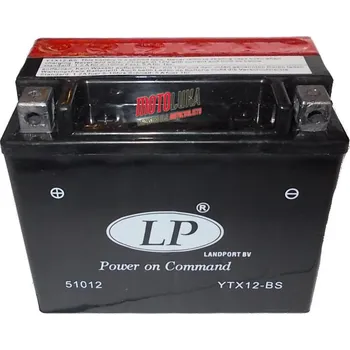 Motobaterie LANDPORT AKUMULÁTOR YTX9-BS (MA LTX9-BS) 12V 8AH 152X88X106 BEZÚDRŽBOVÝ -