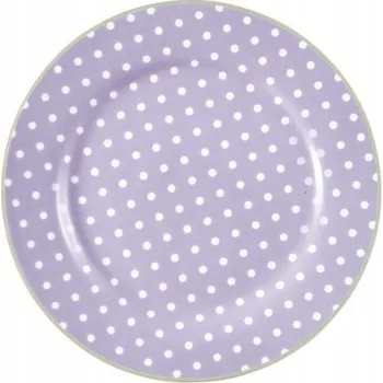 Talíř Dezertní talíř Spot Lavendar Green Gate, 20,5 cm