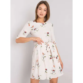 Dámské šaty Šaty LK SK 507547.16P světle béžová 42