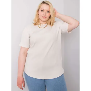 Dámská košile Halenka RV BZ 6323.92 světle béžová XL