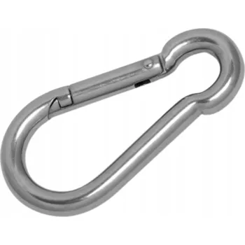 Karabina DIN 5299 C pozinkovaná 140x12, nosnost do 510 kg