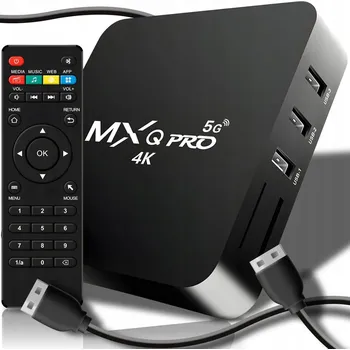 IP kamera Smart TV Box 4K Android 7.1 8 GB Wi-Fi