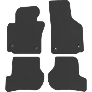 autokoberec Koberce Edecor velurové 4 ks