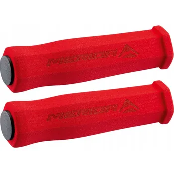 grip PĚNOVÉ GRIPY MERIDA GP-MD033 + ČERVENÉ ZÁTKY