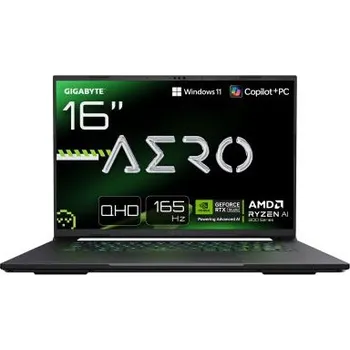 Notebook Gigabyte AERO/X16 1VH93CZC94AH/AI7-350/16"/2560x1600/16GB/1TB/RTX 5060/W11H/Gray/2R (GIGABYTE AERO X16 1VH93CZC94AH)