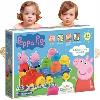 Hračka pro nejmenší Prasátko Pepa Hračky pro DĚTI Vzdělávací Clemmy