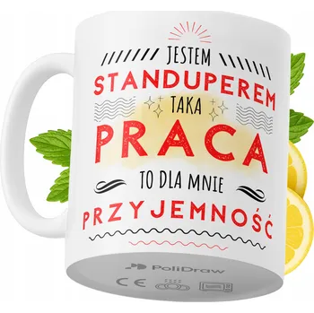 Hrnek Polidraw Hrnek Polidraw pro Standupera keramika 330 ml