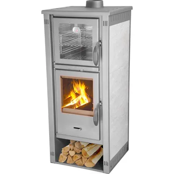 Krbová kamna Strend Pro Sporák Thalia Pella SG Ceramic, 5,4 kW, s troubou